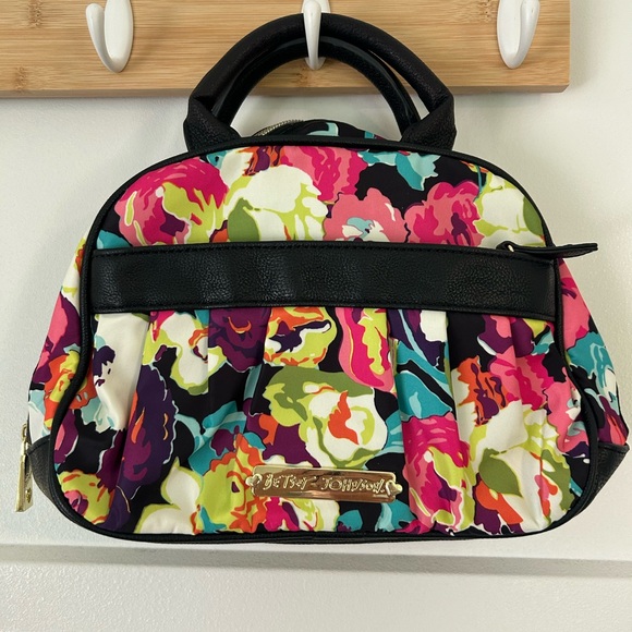 Betsey Johnson Handbags - Betsey Johnson Vibrant Floral Cosmetic Bag